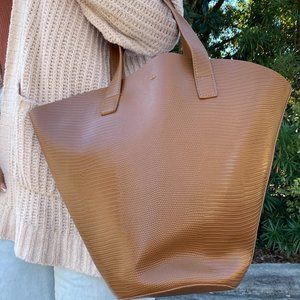 Brown Leather Bag/Tote